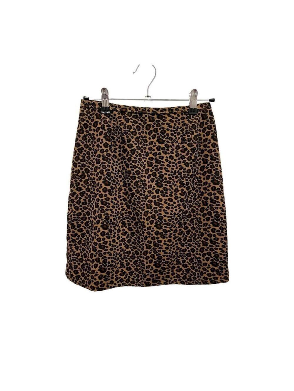 Jalate leopard print mini skirt, size 3